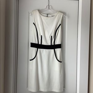 Corey P White w/Black accent Dress